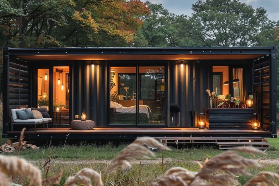How do I keep my container home cool?